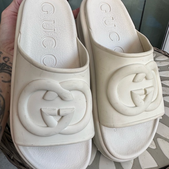 Authentic Gucci slides with Receipt - Picture 3 of 12